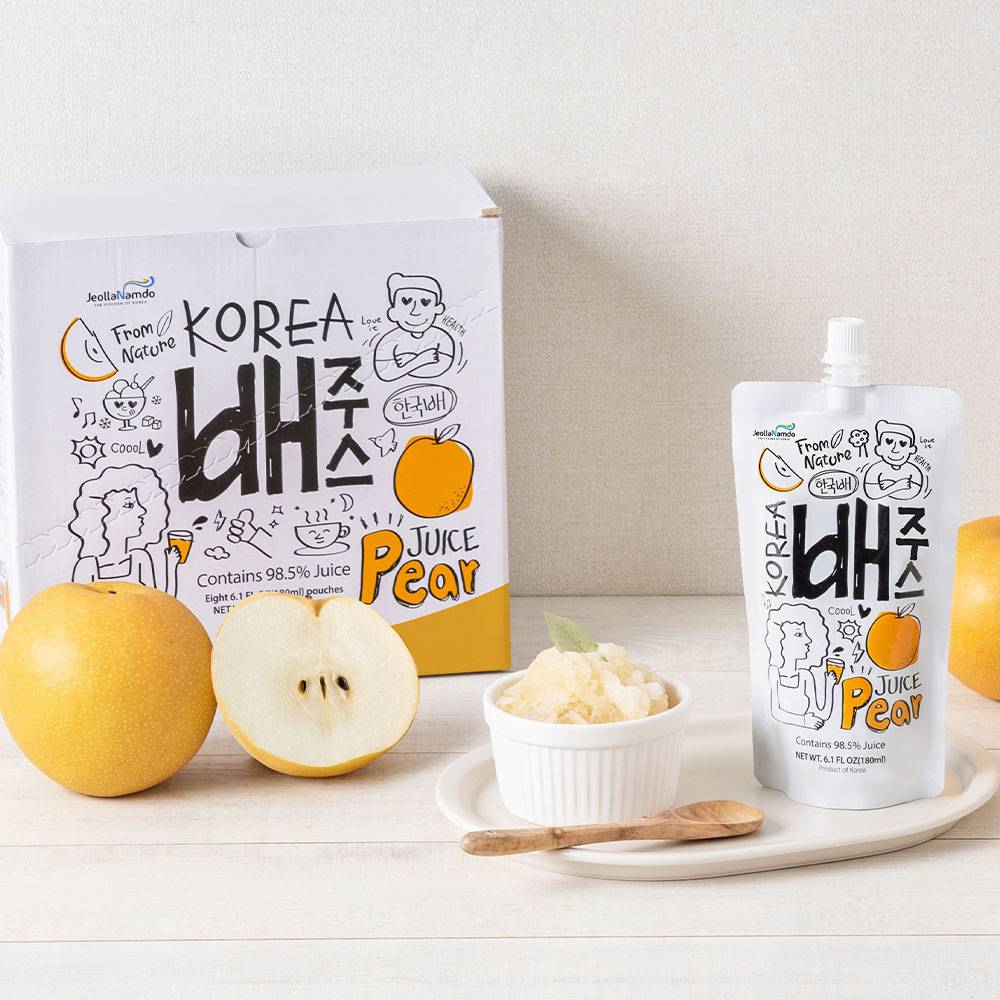 Korea Pear Juice 8 units per case 48.7 fl