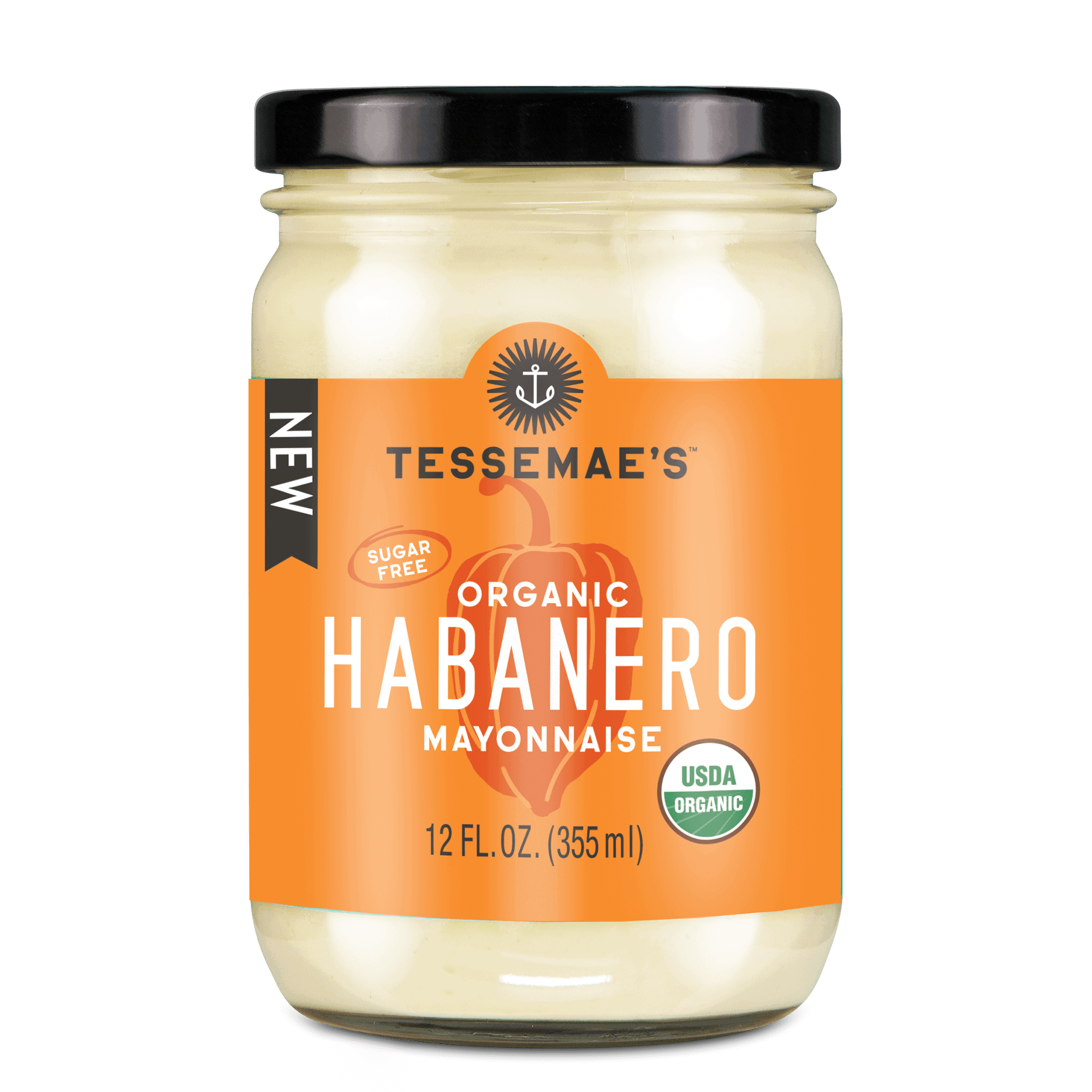 Tessemae's Organic Habanero Mayonnaise 6 units per case 12.0 oz