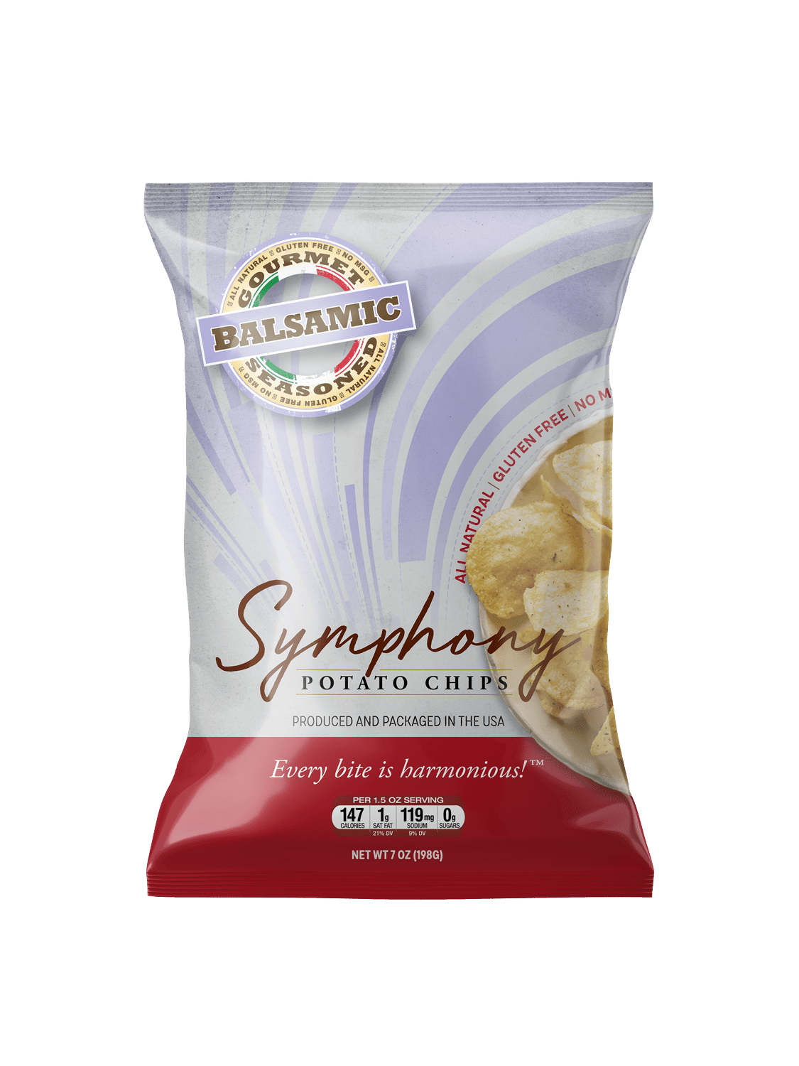 Symphony Chips, Balsamic 12 units per case 7.0 oz