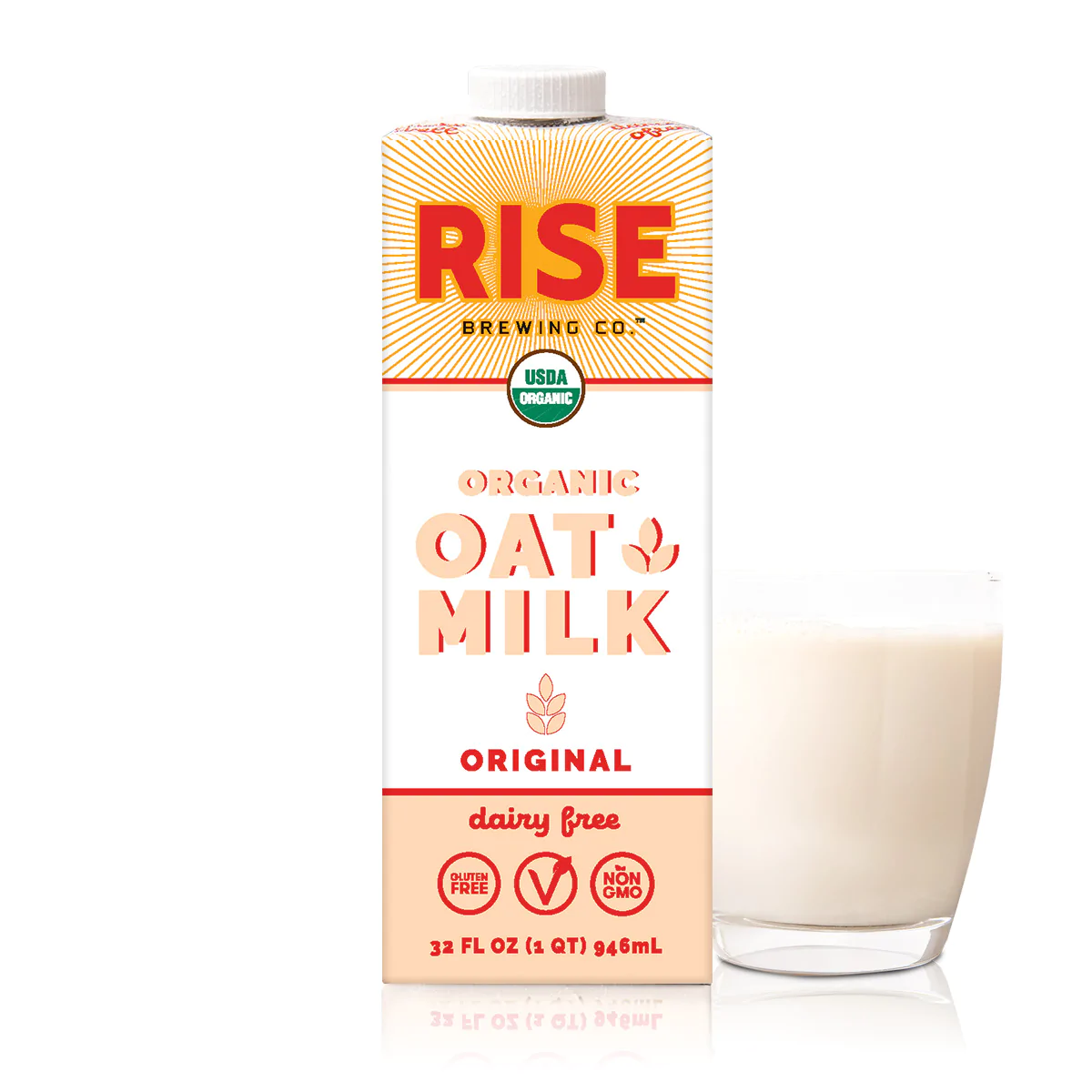 RISE Brewing Co., Original Oat Milk 6 units per case 32.0 fl