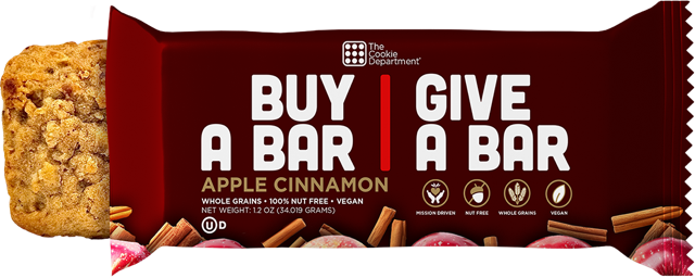 Buy A Bar Give A Bar™ -  Apple Cinnamon Oat Bar 60 units per case 1.2 oz