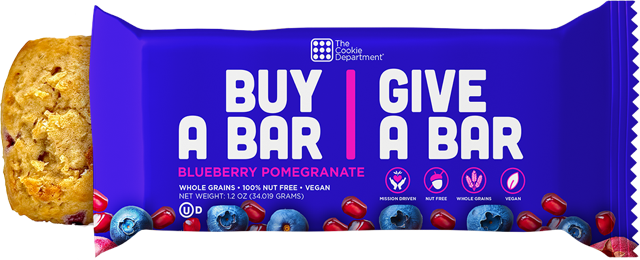 Buy A Bar Give A Bar™ -  Blueberry Pomegranate Oat Bar 60 units per case 1.2 oz