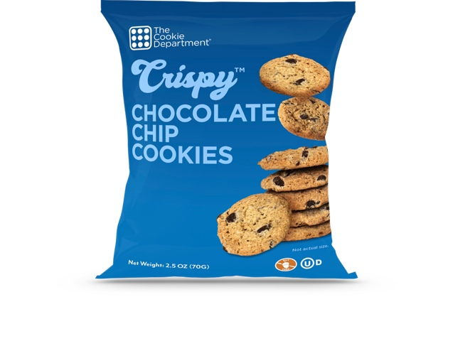 Crispy™ - Chocolate Chip Cookies 24 units per case 2.5 oz