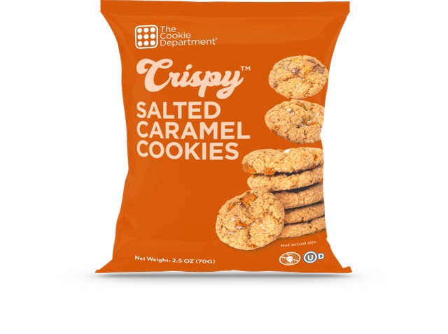 Crispy™ - Salted Caramel Cookies 24 units per case 2.5 oz