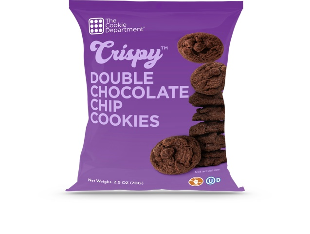 Crispy™ - Double Chocolate Cookies 24 units per case 2.5 oz
