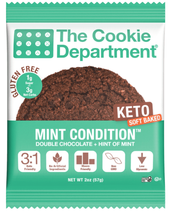 The Cookie Department, Mint Condition Keto Cookies 8 innerpacks per case 16.0 oz