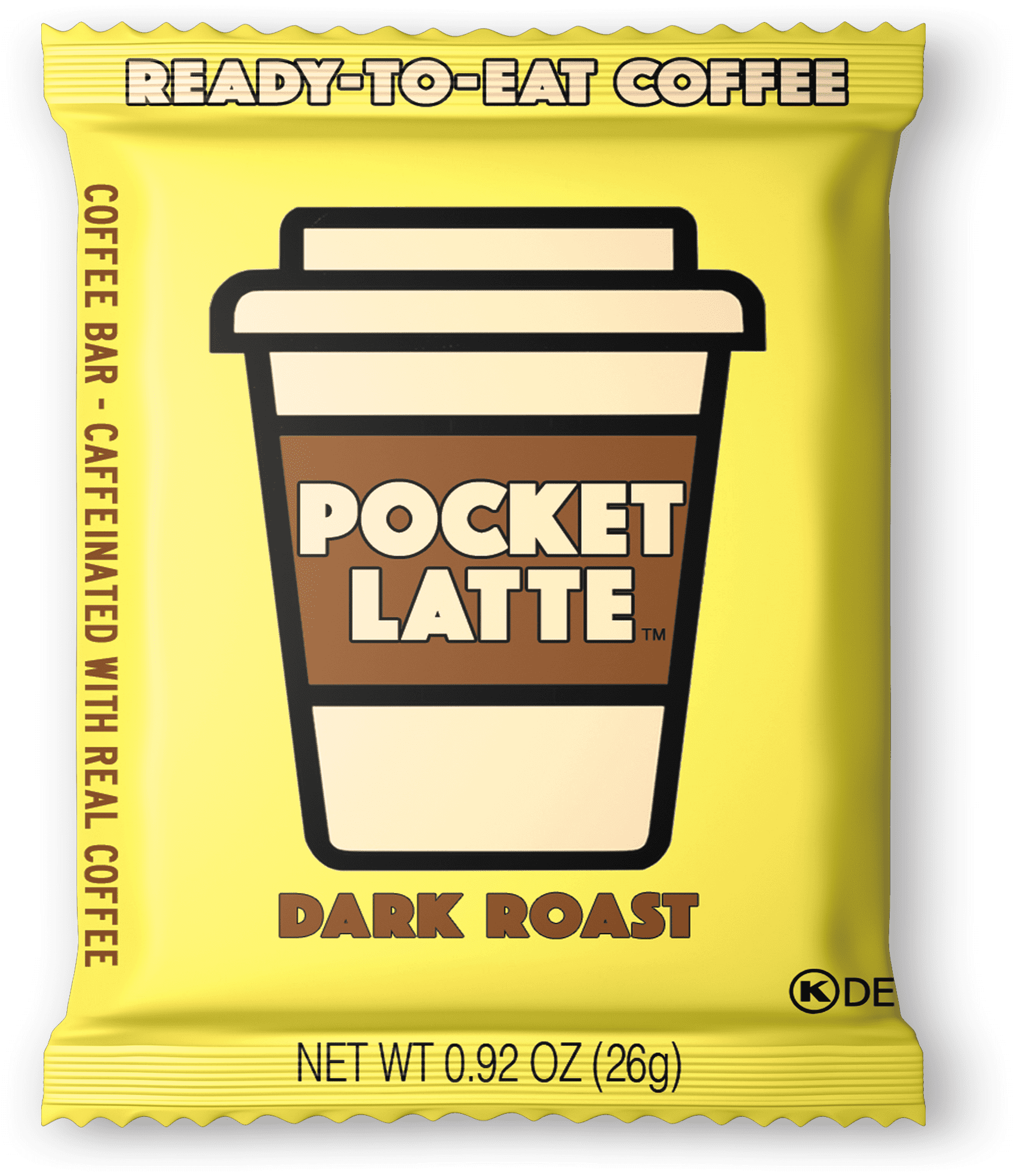 Pocket Latte ''Dark Roast'' Coffee Bar 8 innerpacks per case