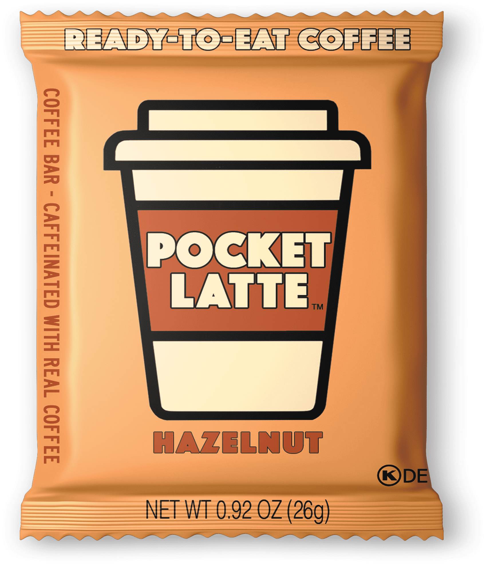 Pocket Latte ''Hazelnut'' Coffee Bar 8 innerpacks per case