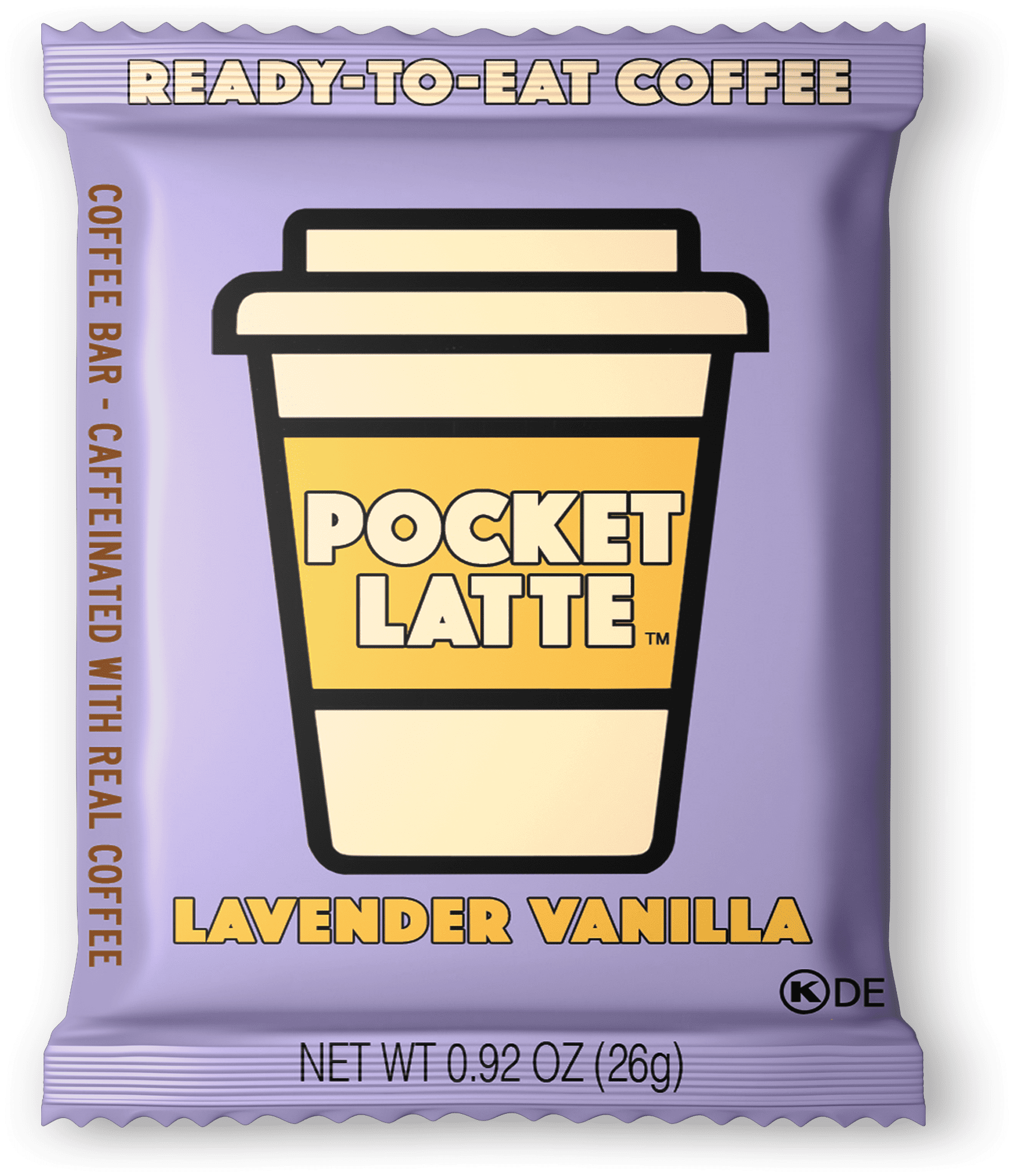 Pocket Latte ''Lavender Vanilla'' Coffee Bar 8 innerpacks per case