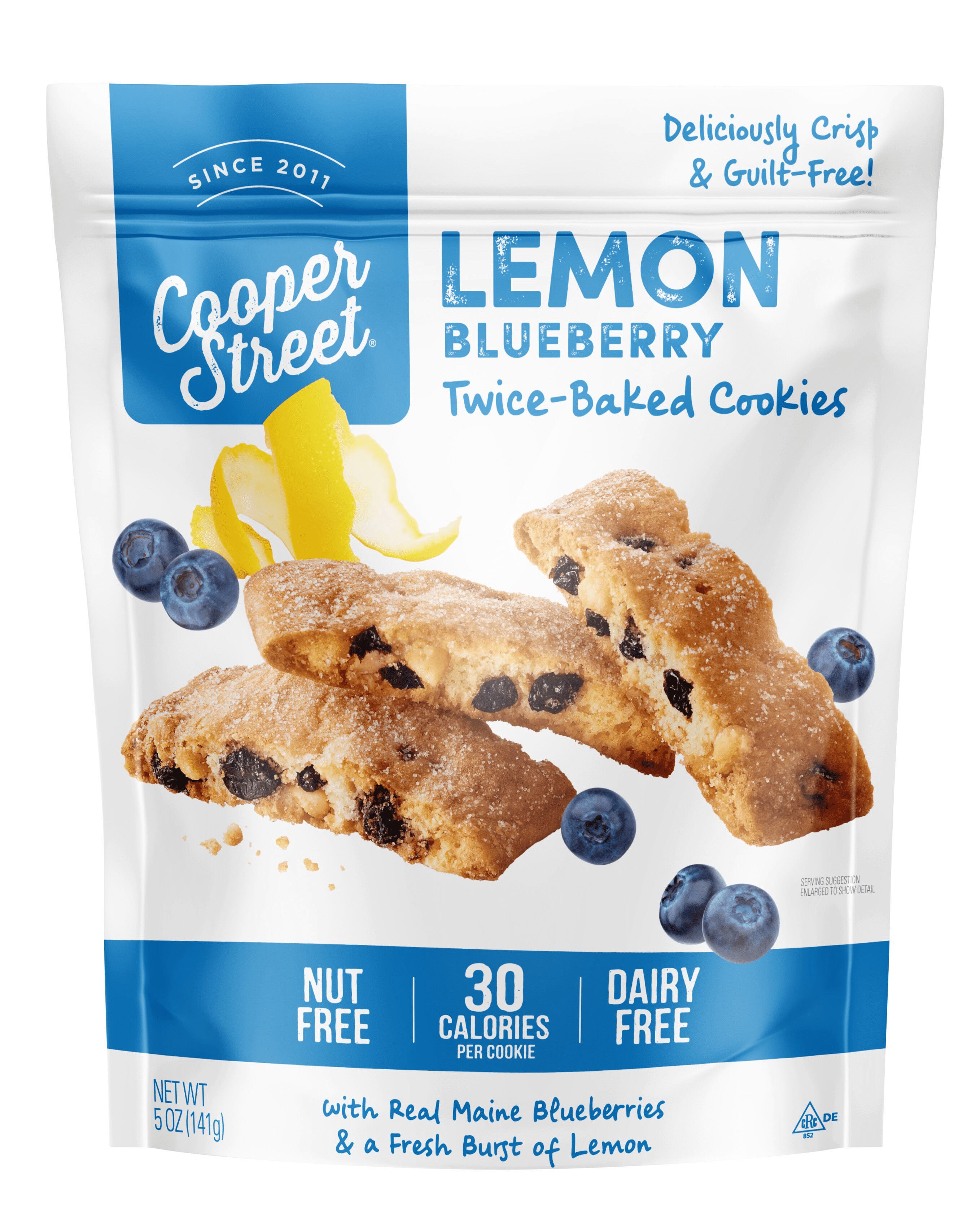 Cooper Street Cookies, Lemon Blueberry Cookies  6 units per case 5.0 oz