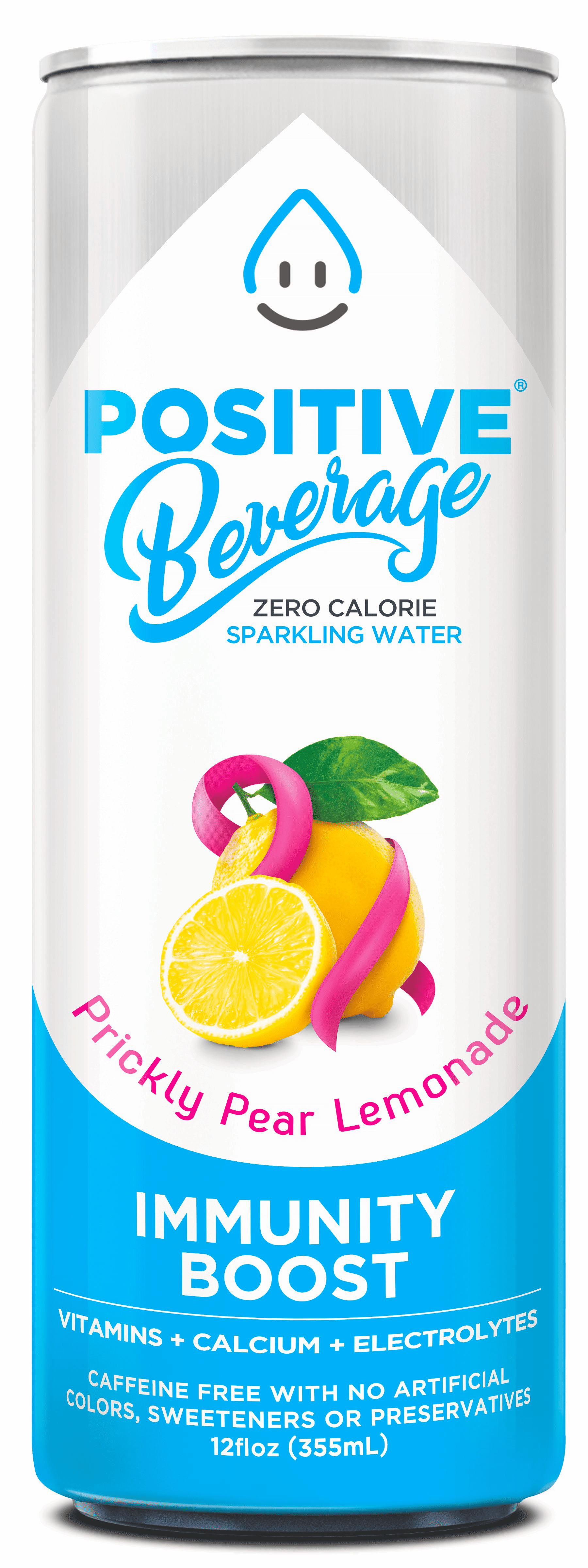 Positive Beverage Prickly Pear Lemonade 12 units per case 12.0 fl