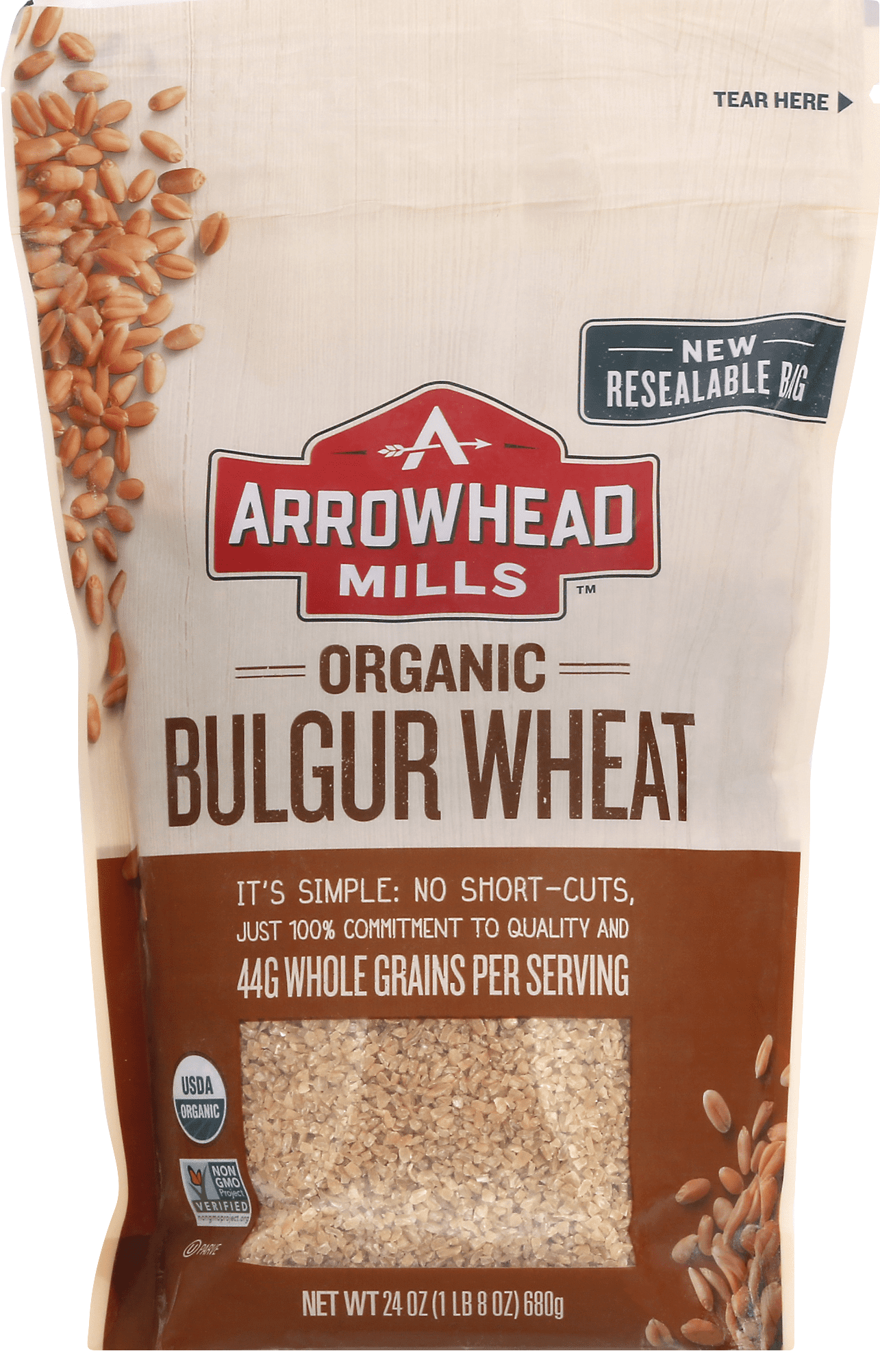 Arrowhead Mills Bulgar Wheat 6 units per case 24.0 oz