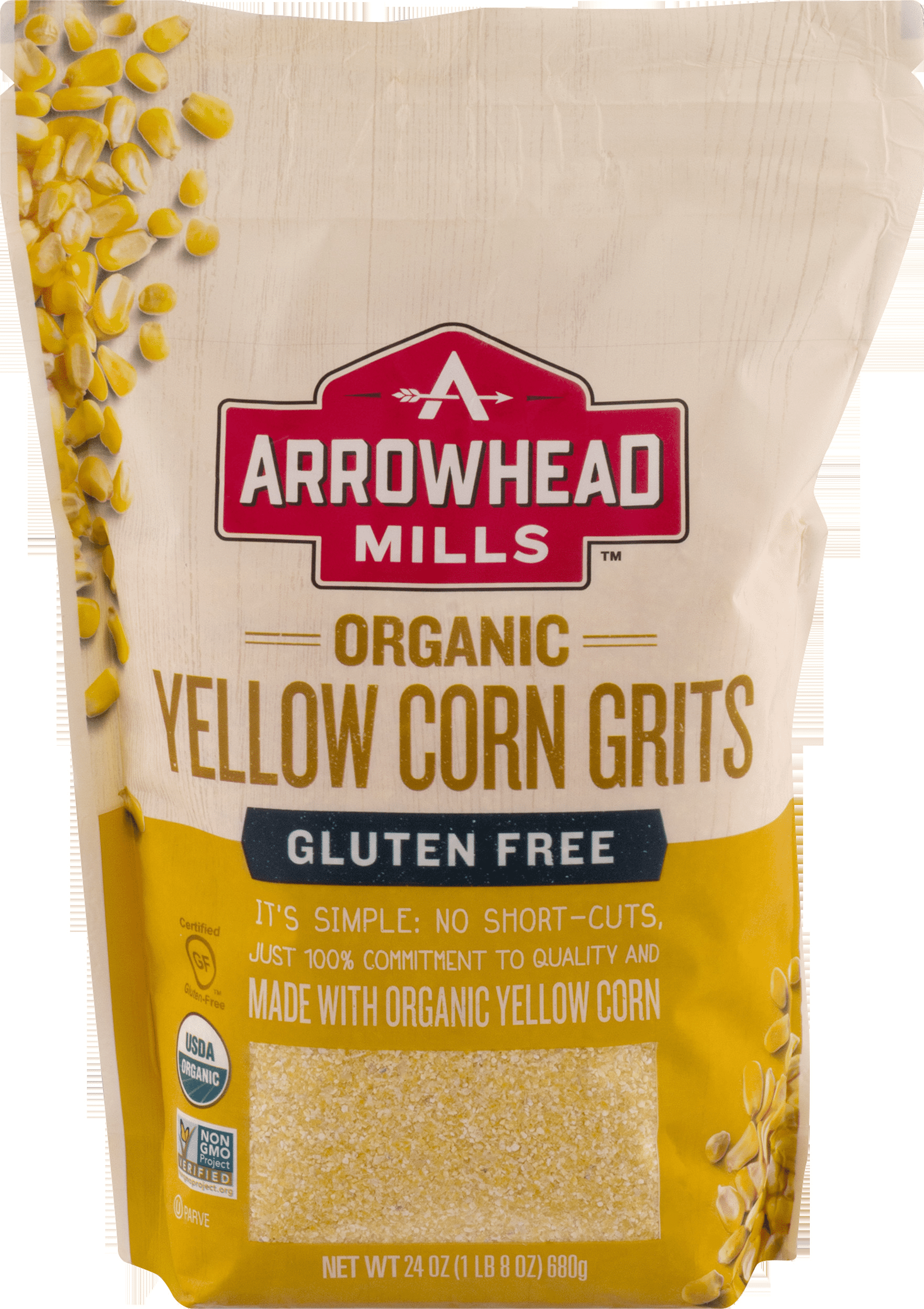 Arrowhead Mills Yellow Corn Grits 6 units per case 24.0 oz