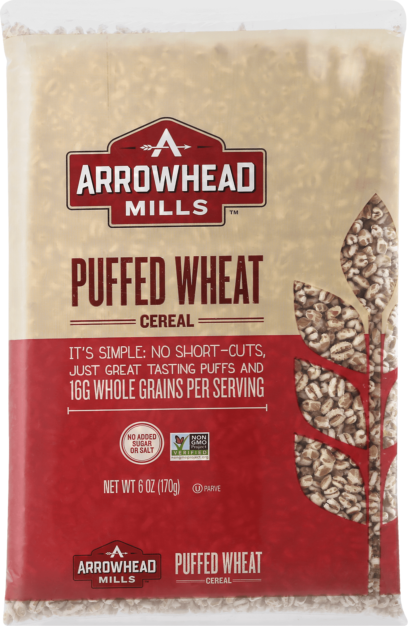 Arrowhead Mills Puffed Wheat 12 units per case 6.0 oz