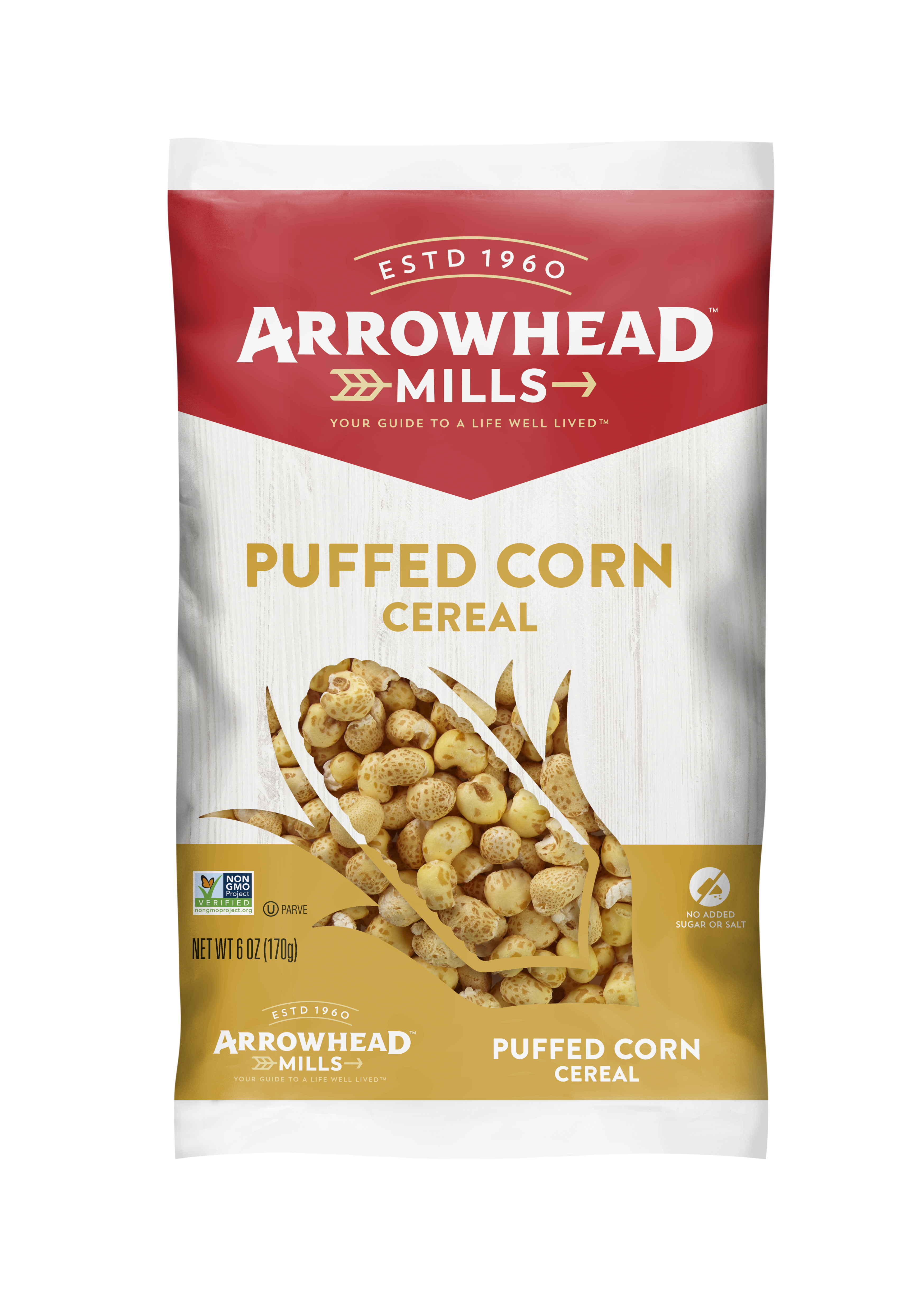 Arrowhead Mills Puffed Corn 12 units per case 6.0 oz