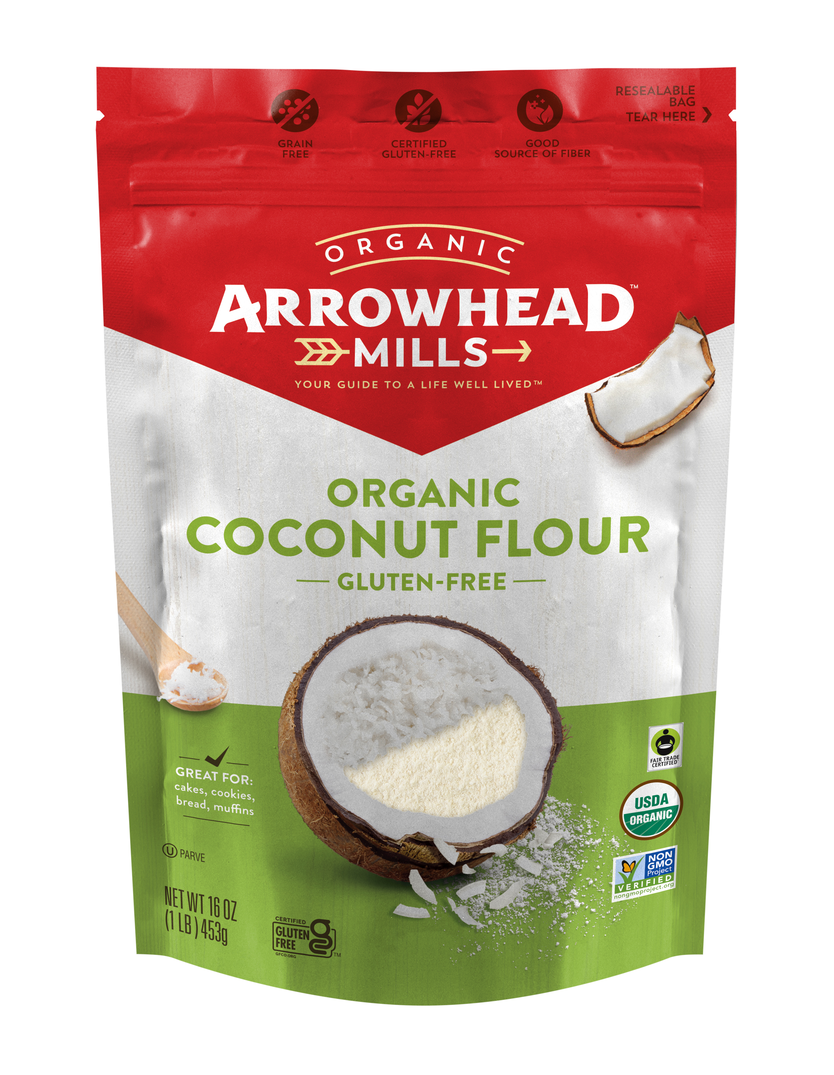 Arrowhead Mills Coconut Flour 6 units per case 16.0 oz