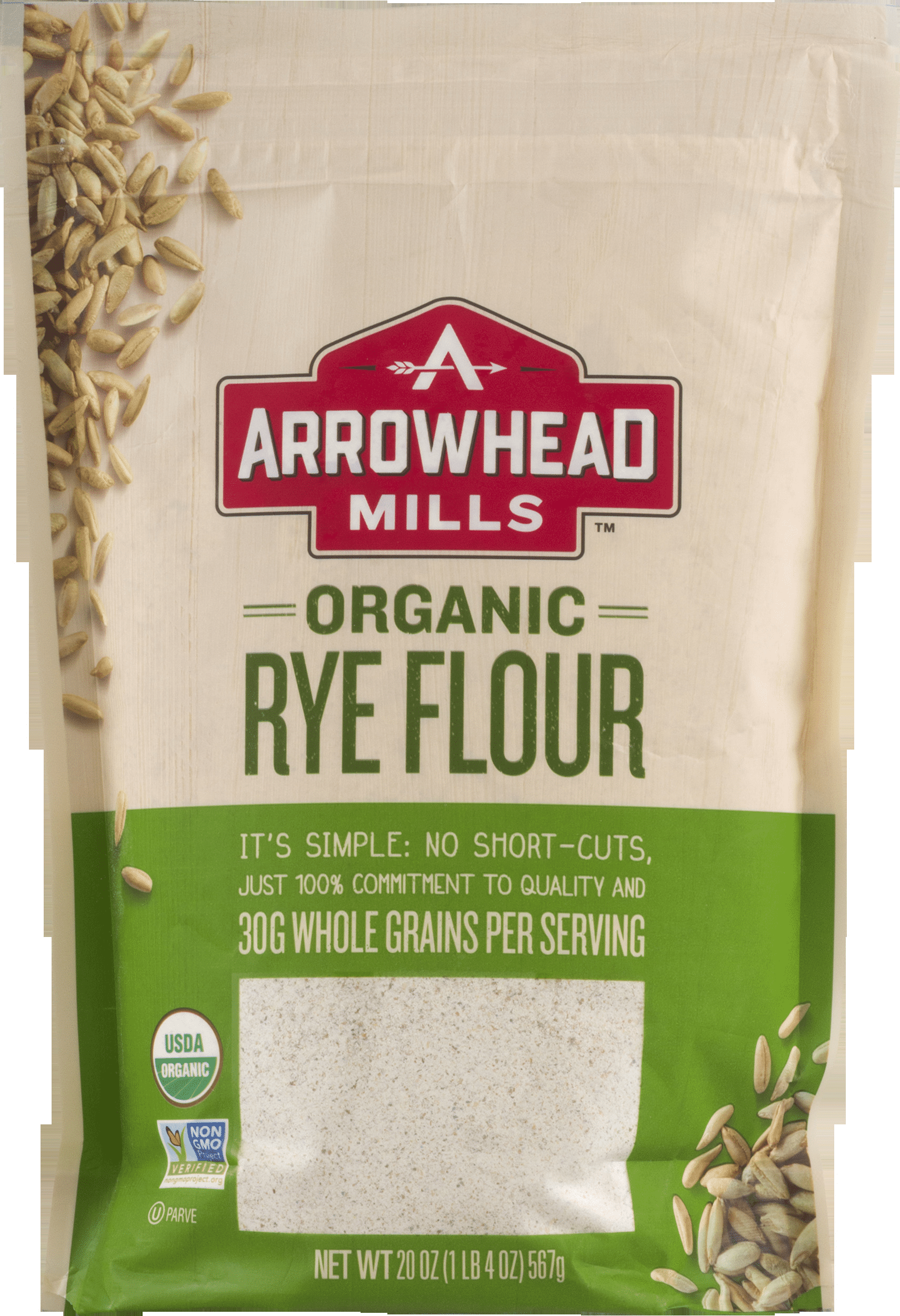 Arrowhead Mills Rye Flour 6 units per case 20.0 oz