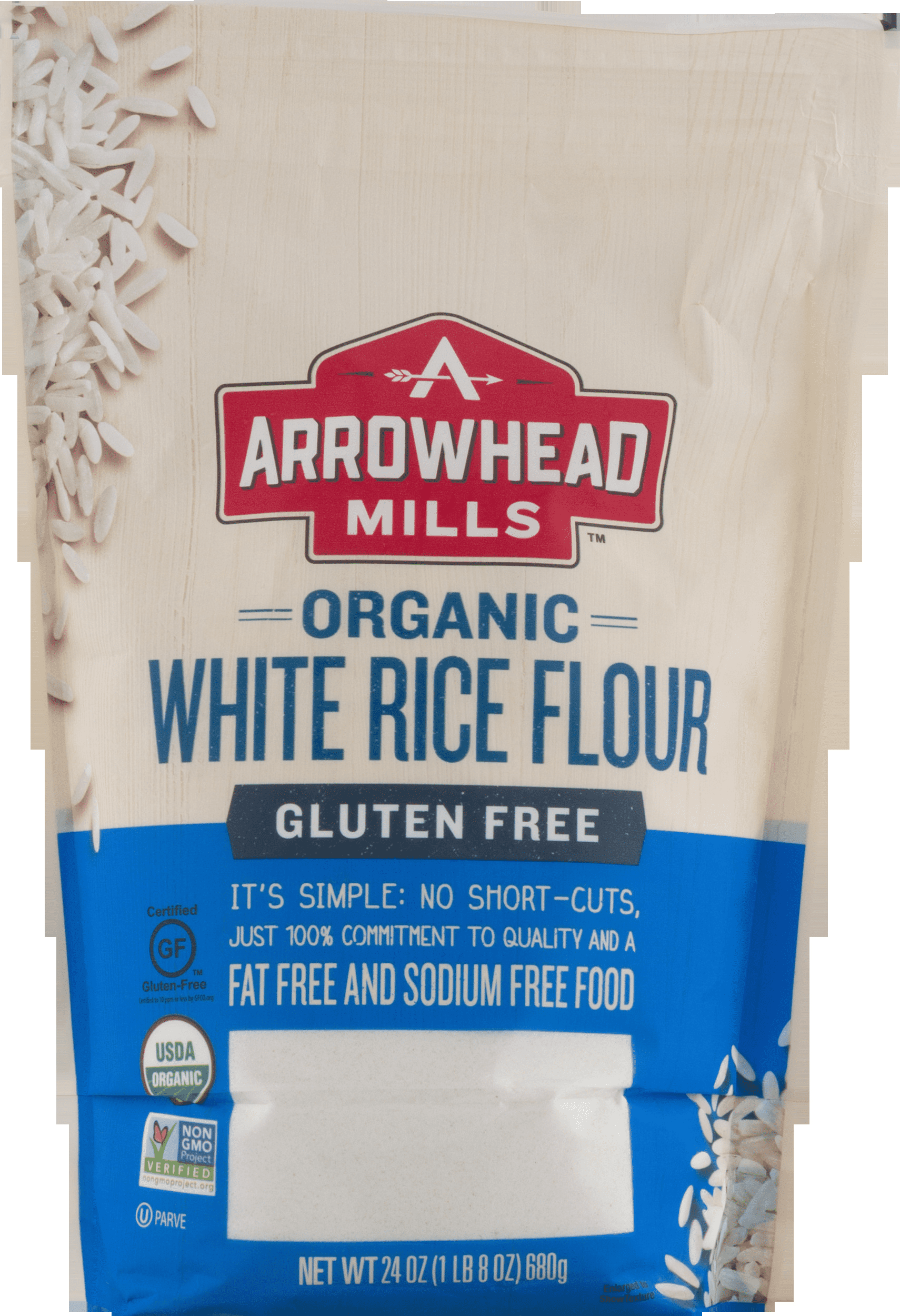 Arrowhead Mills White Rice Flour 6 units per case 24.0 oz