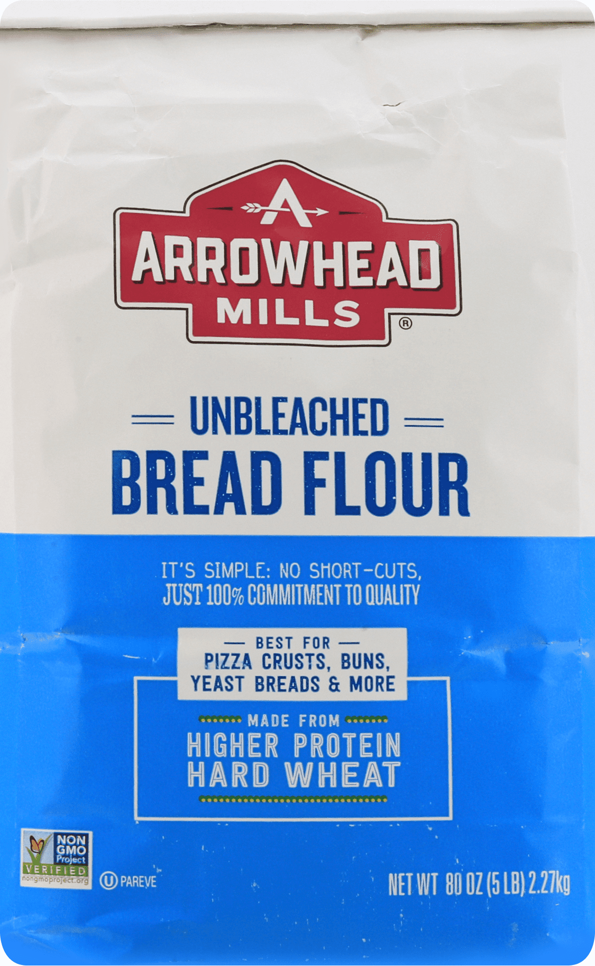 Arrowhead Mills Bread Flour 8 units per case 5.0 lbs