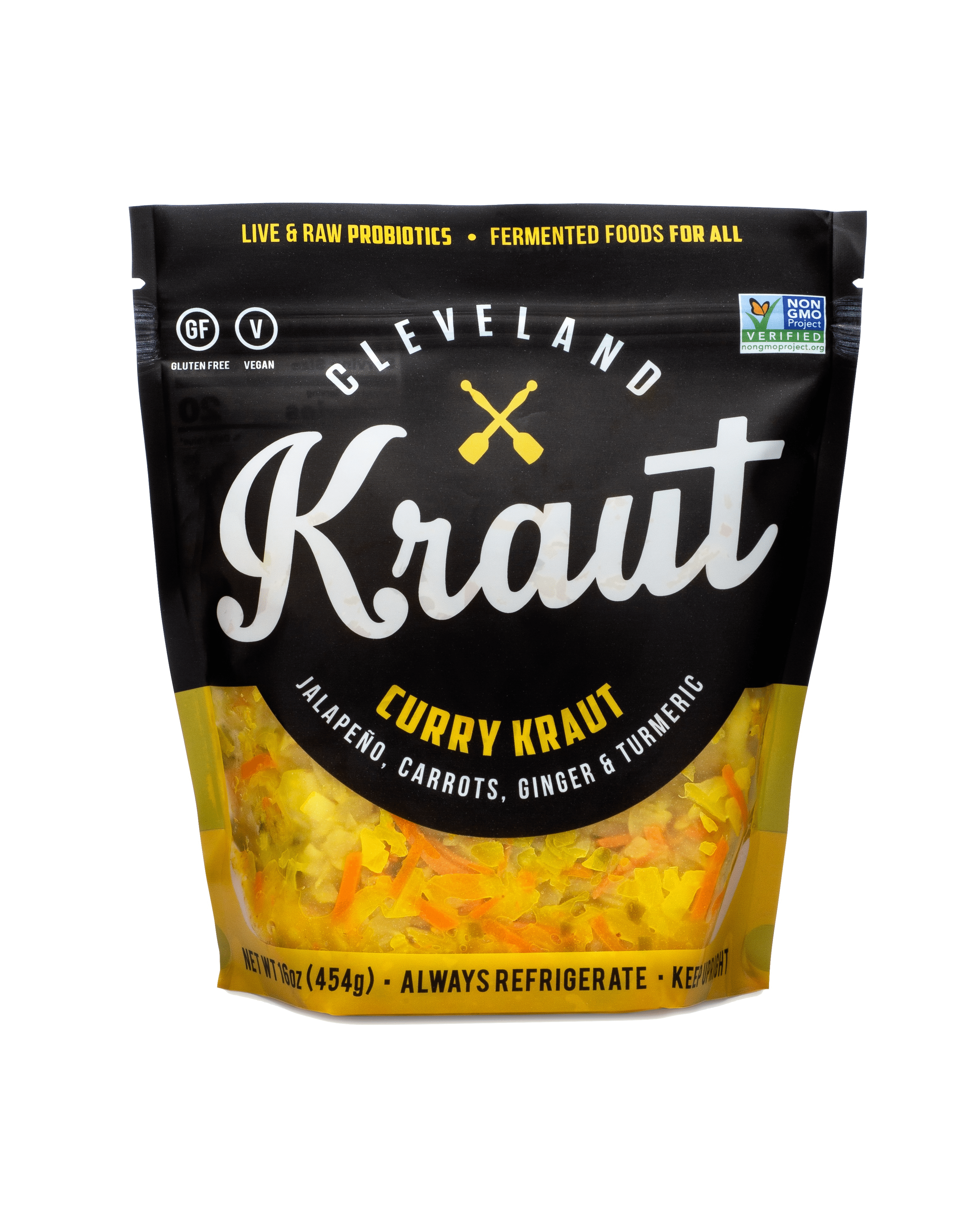 Cleveland Kitchen Curry Kraut (6/16oz, Retail) 6 units per case 16.0 oz