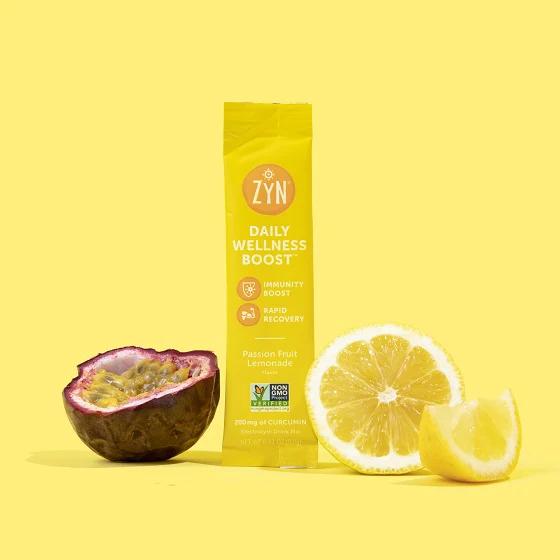 Drink ZYN Daily Wellness Boost Drink Mix - Passionfruit Lemonade 10 innerpacks per case 8.0 oz