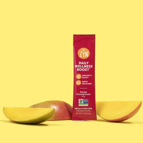 Drink ZYN Daily Wellness Boost Drink Mix - Mango Pomegranate 250 units per case 0.4 oz