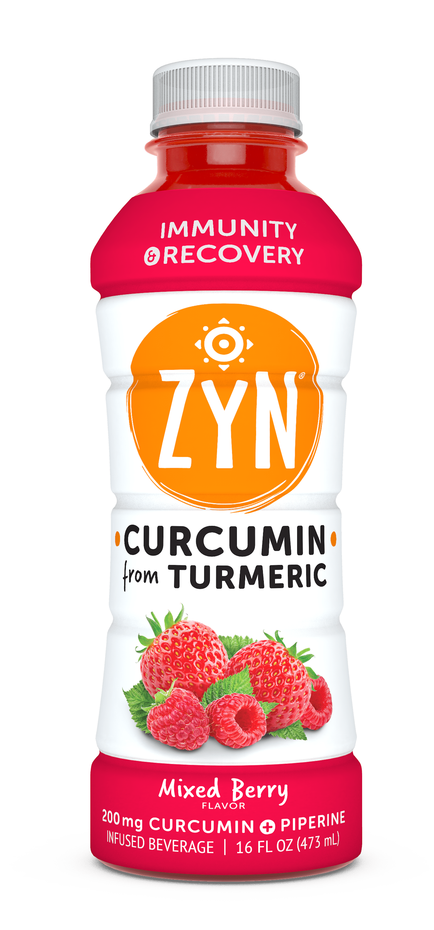 ZYN Immunity & Recovery Drinks - Mixed Berry Flavor 12 units per case 16.0 fl