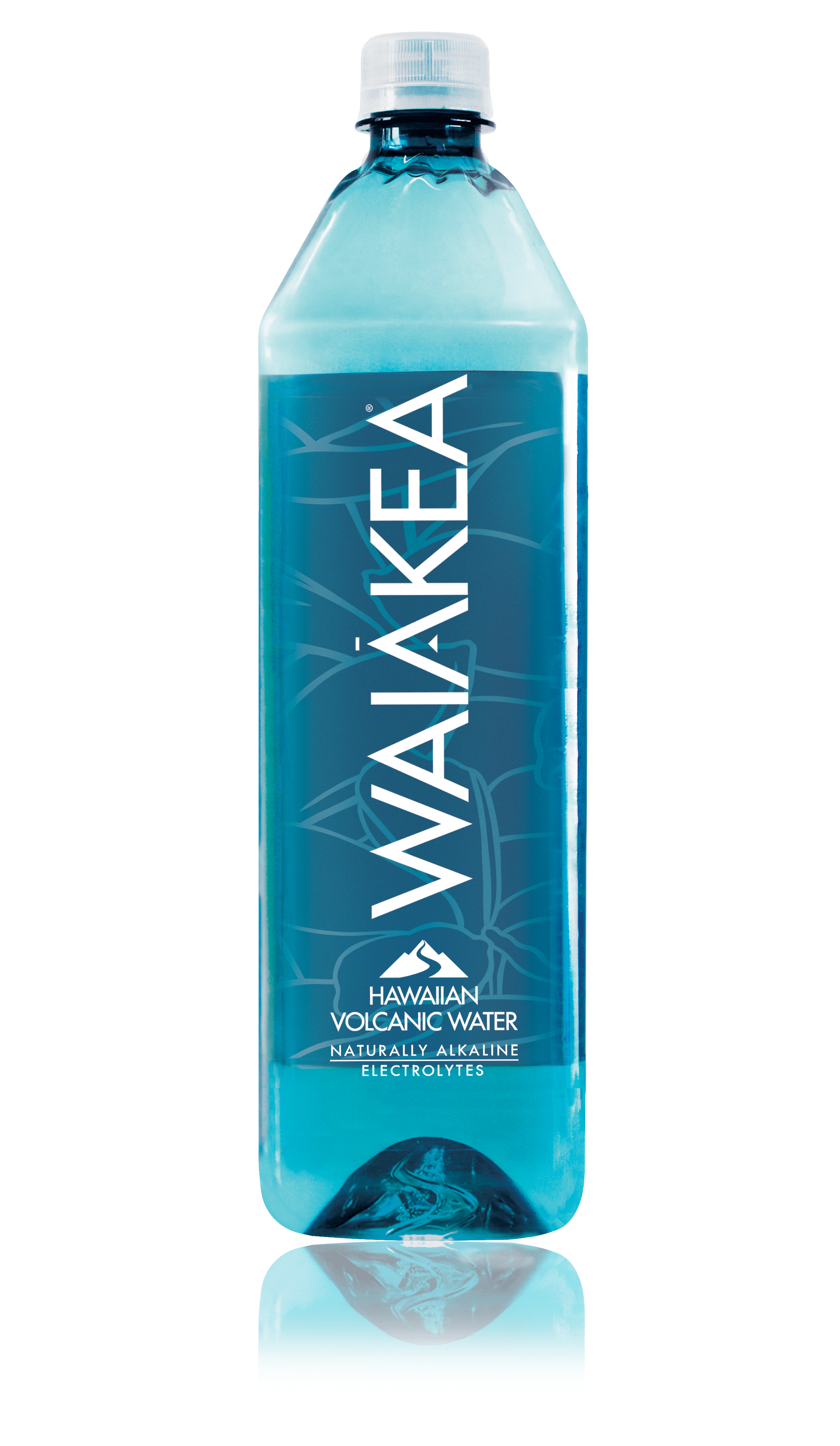 Waiakea Premium Bottled Naturally Alkaline Hawaiian Volcanic Water 12 units per case 0.4 gal