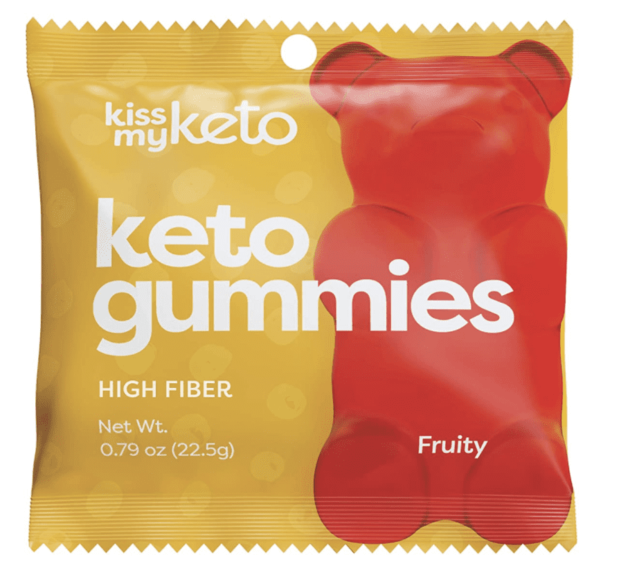 Kiss My Keto, Keto Gummies (Bears) 16 innerpacks per case 0.8 oz