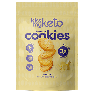 Kiss My Keto, Keto Cookies Butter 12 units per case 2.3 oz