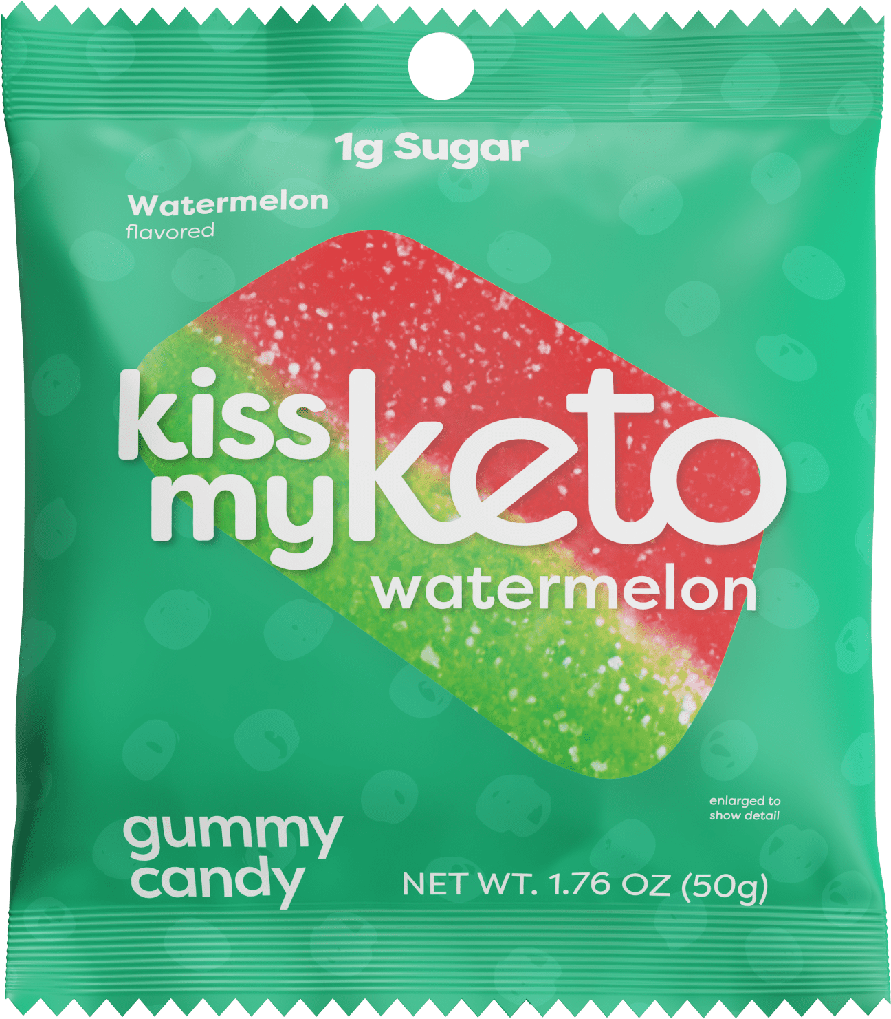 Kiss My Keto, Watermelon Gummies 16 innerpacks per case 1.8 oz