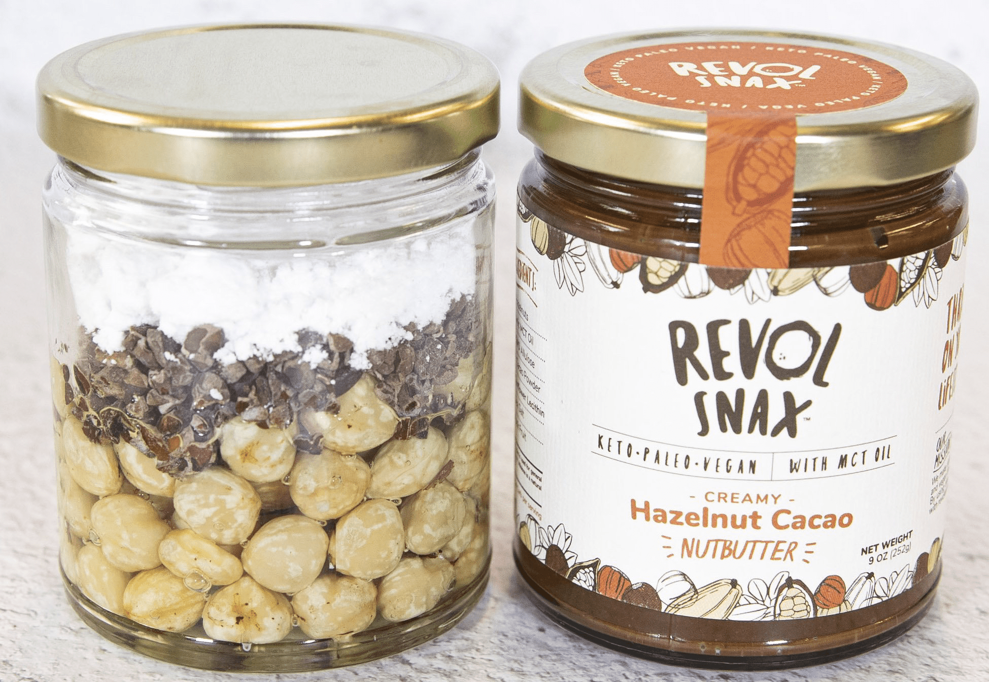 Revol Snax Hazelut Cacao Nut Butter 6 units per case 9.0 oz