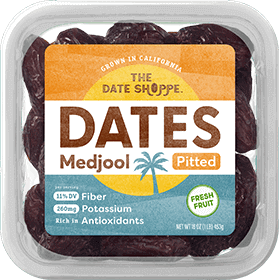 ''The Date Shoppe Medjool Dates, Pitted'' 12 units per case 12.0 oz