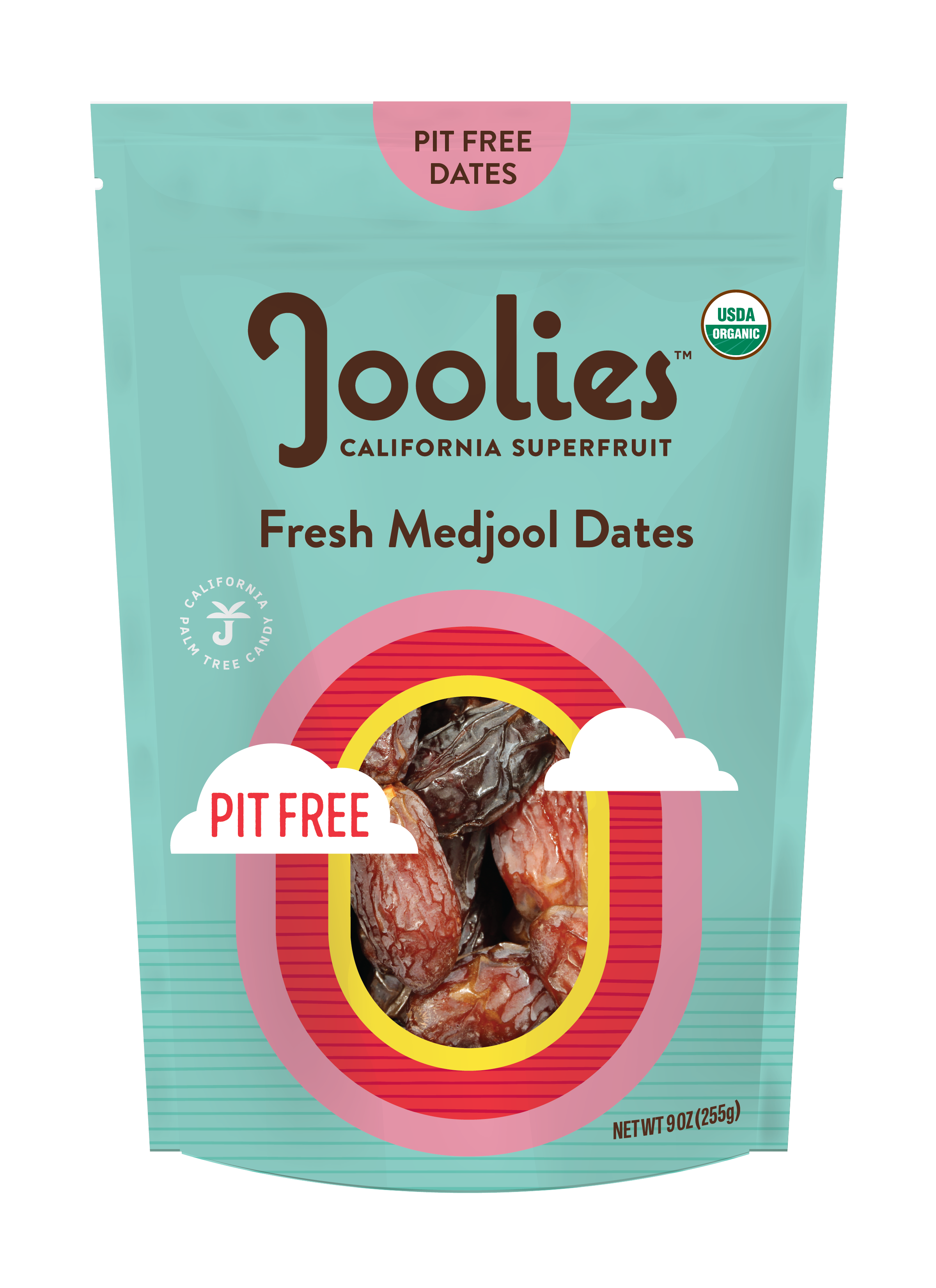 Joolies Pit Free Medjool Dates 12 units per case 9.0 oz