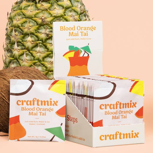 Craftmix Blood Orange Mai Tai 24ct Caddy 24 innerpacks per case 6.0 oz