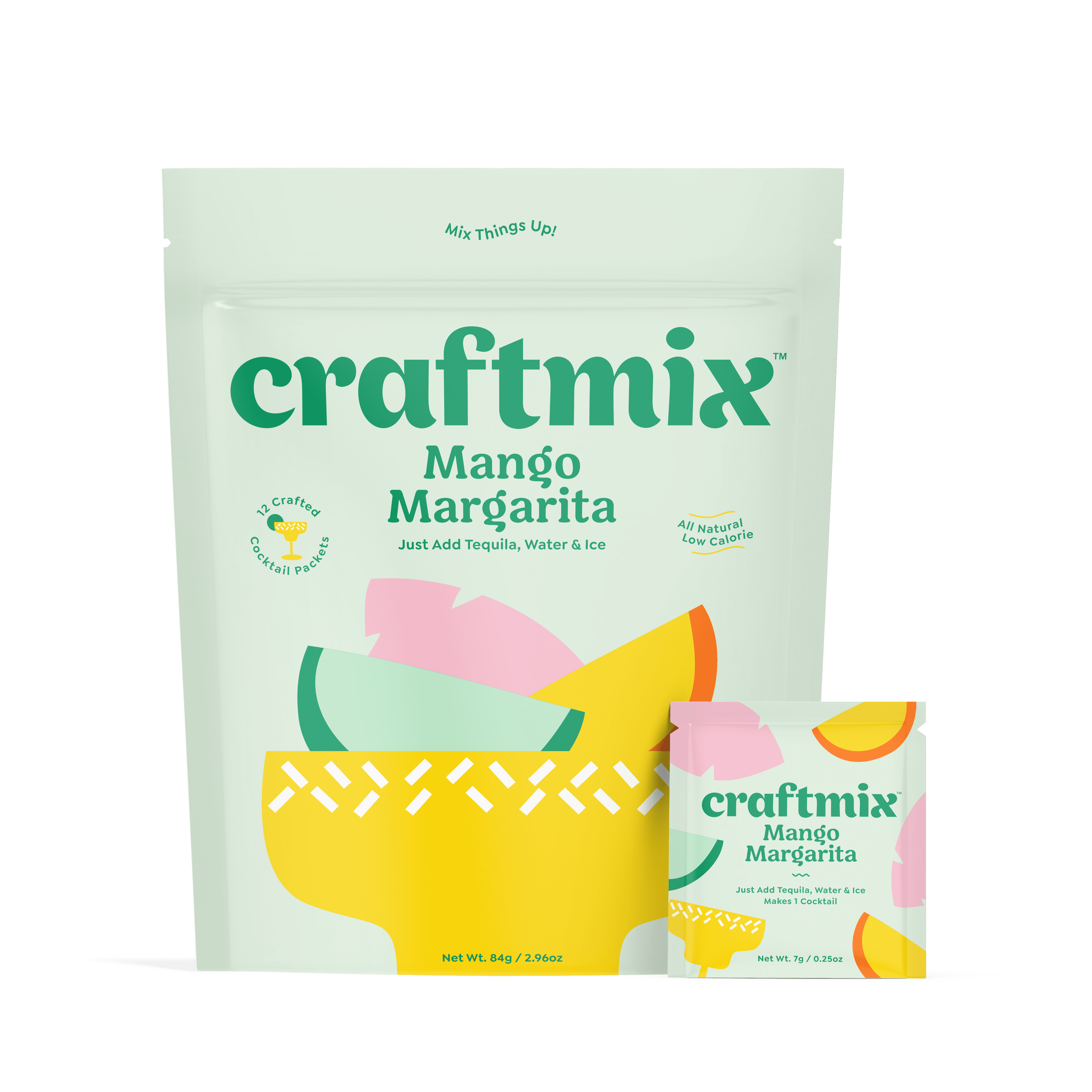 Craftmix Mango Margarita 12 Pack 12 units per case 3.0 oz