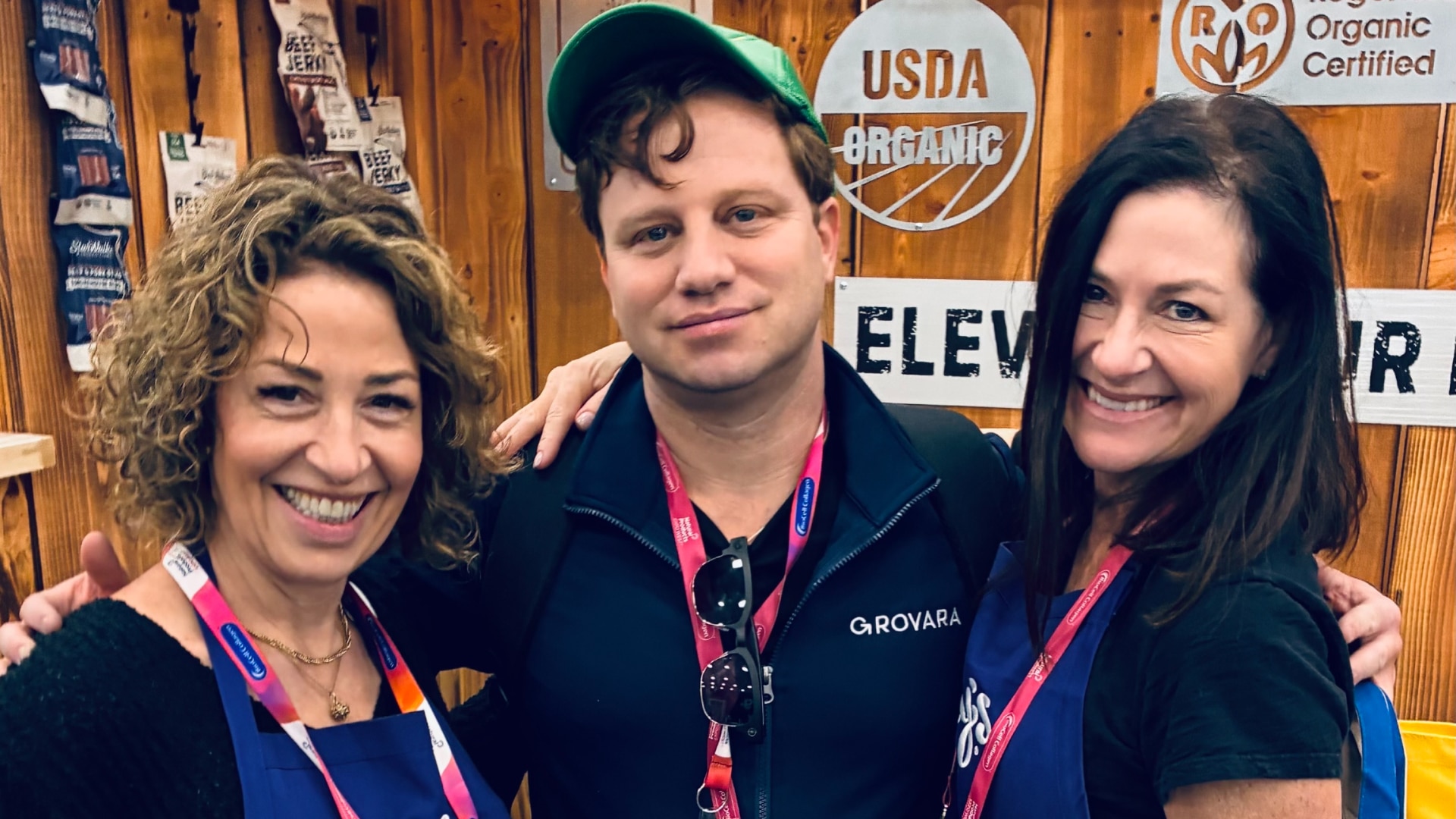 Lolly’s Frozen Grapes team with Peter Groverman